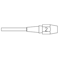 Weller T0051325199 XDS 2 Desoldering Tip 3.0 x 5.3 Length 10.5mm