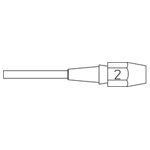 Weller T0051325199 XDS 2 Desoldering Tip 3.0 x 5.3 Length 10.5mm