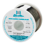 Warton Metals Omega 63/37 Fast Flow 2% Flux Solder Wire 22SWG 0.711mm 500g