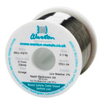 Warton Metals Omega 63/37 Low Residue 1% Flux Solder Wire 22SWG 0.711mm 500g