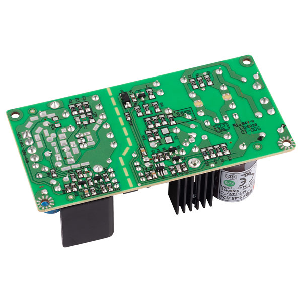 Tt Electronics Ps 45 S24 Open Frame Power Supply 24v Dc 1 9a 45w Rapid Online