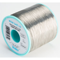 Weller T0051387299 WSW SAC L0 96.5/3/0.5 Solder Wire 0.3mm 500g