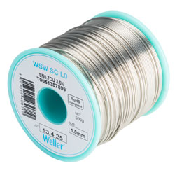 Weller T0051387899 WSW SC L0 99.3/0.7 Solder Wire 1.0mm 500g