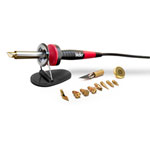 Weller WLIWBK2523G Woodburning Iron Kit, 30W/230V, 15 PC, UK