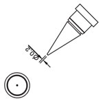 Atten AT800-0.2-1L-C AT800 Series Soldering Tip Round 0.2mm