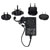 R-TECH 857072 AC/DC Adapter 24vdc 1amp Multi Head
