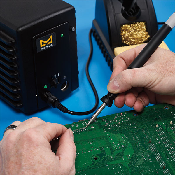 Metcal MFR2210 Soldering Station Dual Output Irons 60W Rapid Online