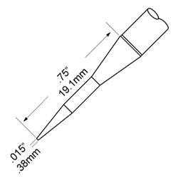 Metcal TFP-CNP1 Tweezer Cartridge Conical Pair 0.4mm