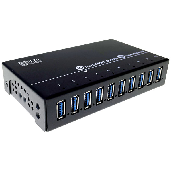 TGR-10P-USB 10 Port USB 3.0 Charge Sync Power Supply