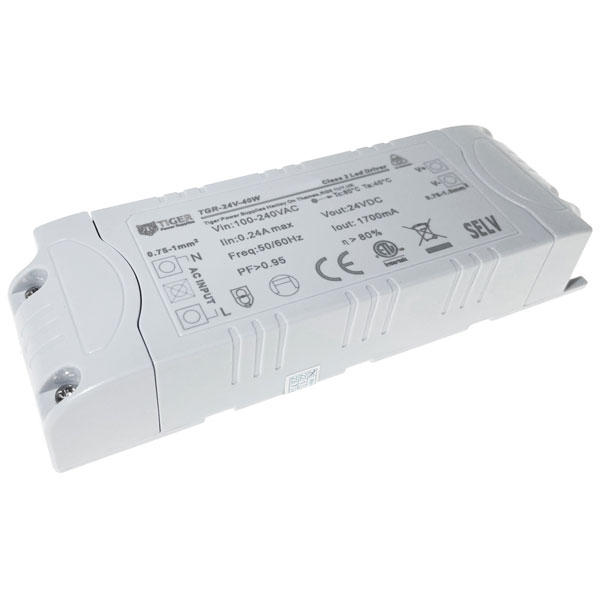  TGR-24V-40W 24vdc 1.7A 40W LED Driver