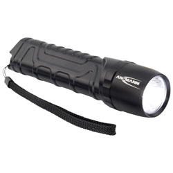 Ansmann 1600-0162 Professional M900P 10W LED Torch IPX7 4xAA Batteries