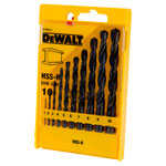 DEWALT DT5911 HSS-R DIN 338 Jobber Metal Drill Bit 10pc