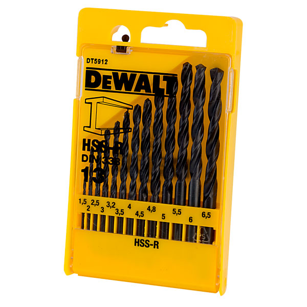 dewalt hss drill bits