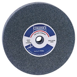 Draper 30 Grit 150mm X 19mm Grinding Wheel