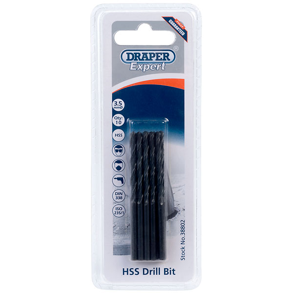 Click to view product details and reviews for Draper Expert 38802 35mm Hss Twist Drill Pack 10.