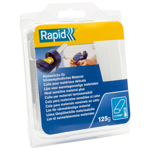 Rapid 40107349 Low Temp Multi Purpose Glue Sticks 125g