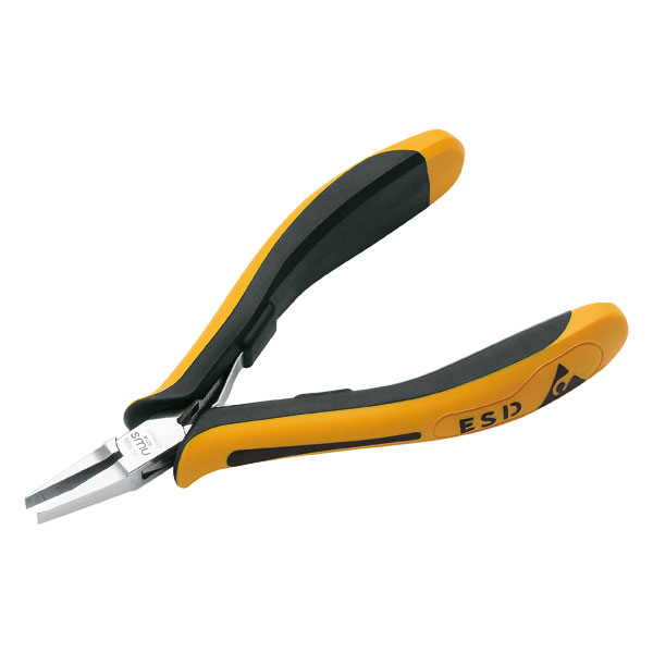 NWS 021A79ESD115 High Quality ESD Flat Nose Pliers 115mm Rapid Online