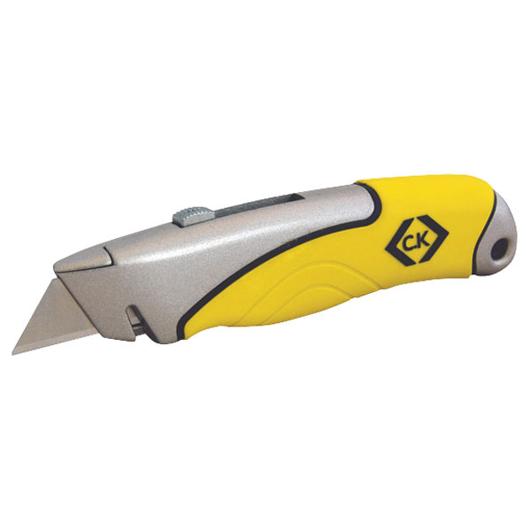 CK Tools T0957-1 Trimming Knife Soft Grip Retracting