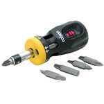 Rolson 28402 12 in 1 Stubby Screwdriver