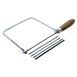 Rolson 58289 165mm Coping Saw + 5 Blades