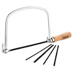 Draper 18052 Coping Saw Frame with 5 Blades