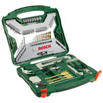 Bosch 2607019331 Titanium 103 Piece X-Line Drill & Screwdriver Bit Set + Acc