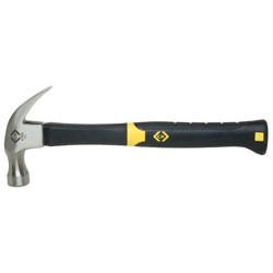 CK Tools 357003 Claw Hammer Anti-Vibration Fibreglass Shaft 16oz