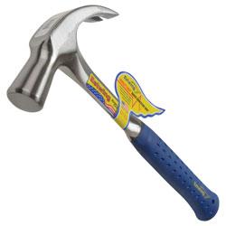 Estwing E3/28C Curve Claw Hammer - Vinyl Grip 24oz (672g)