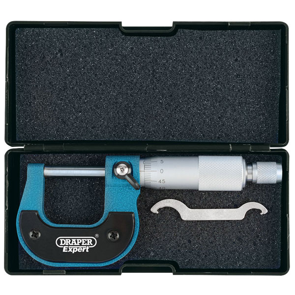 0-25mm46603 Genuine DRAPER Expert Metric External Micrometer