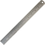 CK Tools T3530 12 Steel Rule 300mm/12"