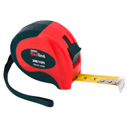 Draper Redline 69016 3m / 10ft. Soft Grip Metric / Imperial Measuring Tape