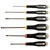 Bahco Ergo BE-9881 6 Piece Slotted/Phillips Screwdriver Set