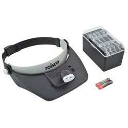 Rolson 60390 2 LED Magnifying Visor