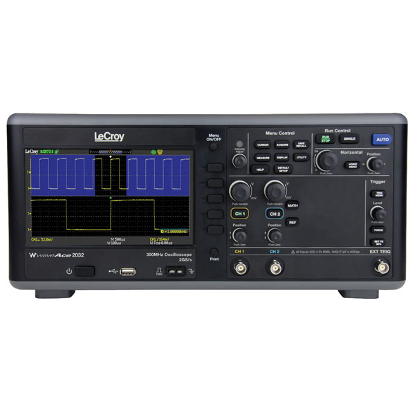 LeCroy WaveAce 2032 300 MHz 2 Ch Oscilloscope | Rapid Online