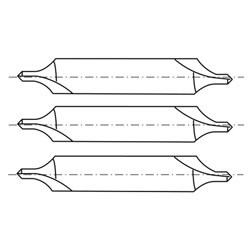 Proxxon 24630 Three Piece Centre Drill Set