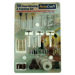 Rotacraft RC9002 30pc Cleaning & Polishing Set