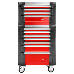 Facom JET.7M3 Jet+ 7 Drawer Roller Cabinet - 3 Modules Per Drawer - Red