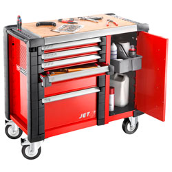 Facom JET.T6M3 Jet+ 6 Drawer Mobile Workbench - 3 Modules Per Drawer ...