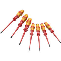 Wera 05135961001 160 iSS/7 Kraftform Plus Slimline Screwdriver Set of 7