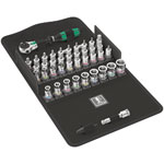 Wera 05003755001 Zyklop Speed 8100 SA All-In Ratchet Set 1/4 Drive Metric 42 pc