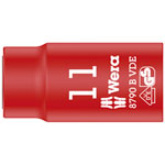Wera 05004955001 8790 B Zyklop VDE 3/8" Drive Socket 11 x 46mm