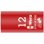 Wera 05004956001 8790 B Zyklop VDE 3/8" Drive Socket 12 x 46mm