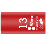 Wera 05004957001 8790 B Zyklop VDE 3/8 Drive Socket 13 x 46mm