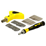 Rolson 28230 42pc Screwdriver & Bit Set Precision Bits