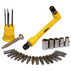 Rolson Precision Screwdriver Set 28-Piece