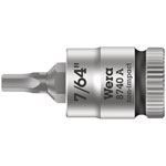 Wera 05003382001 8740 A Zyklop In-Hex 1/4 Bit-Socket 7/64 x 28mm