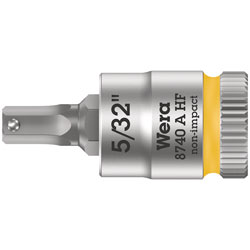 Wera 05003385001 8740 A HF Zyklop In-Hex 1/4 Bit-Socket 5/32 x 28mm