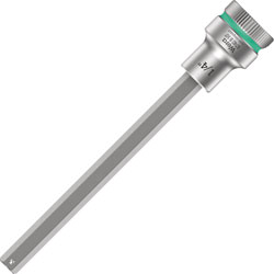 Wera 05003090001 8740 B HF Zyklop In-Hex 3/8 Bit-Socket 1/4 x 107mm