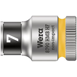 Wera 05003741001 8790 HMB HF Zyklop Socket 3/8 Drive 7 x 29mm