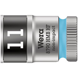 Wera 05003745001 8790 HMB HF Zyklop Socket 3/8 Drive 11 x 29mm